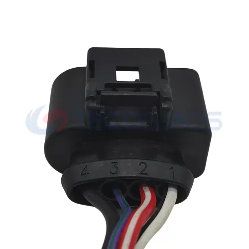 Wire Harness Plug of Automobile Waterproof Connector 4 Pin Female 8K0973724 - image 2